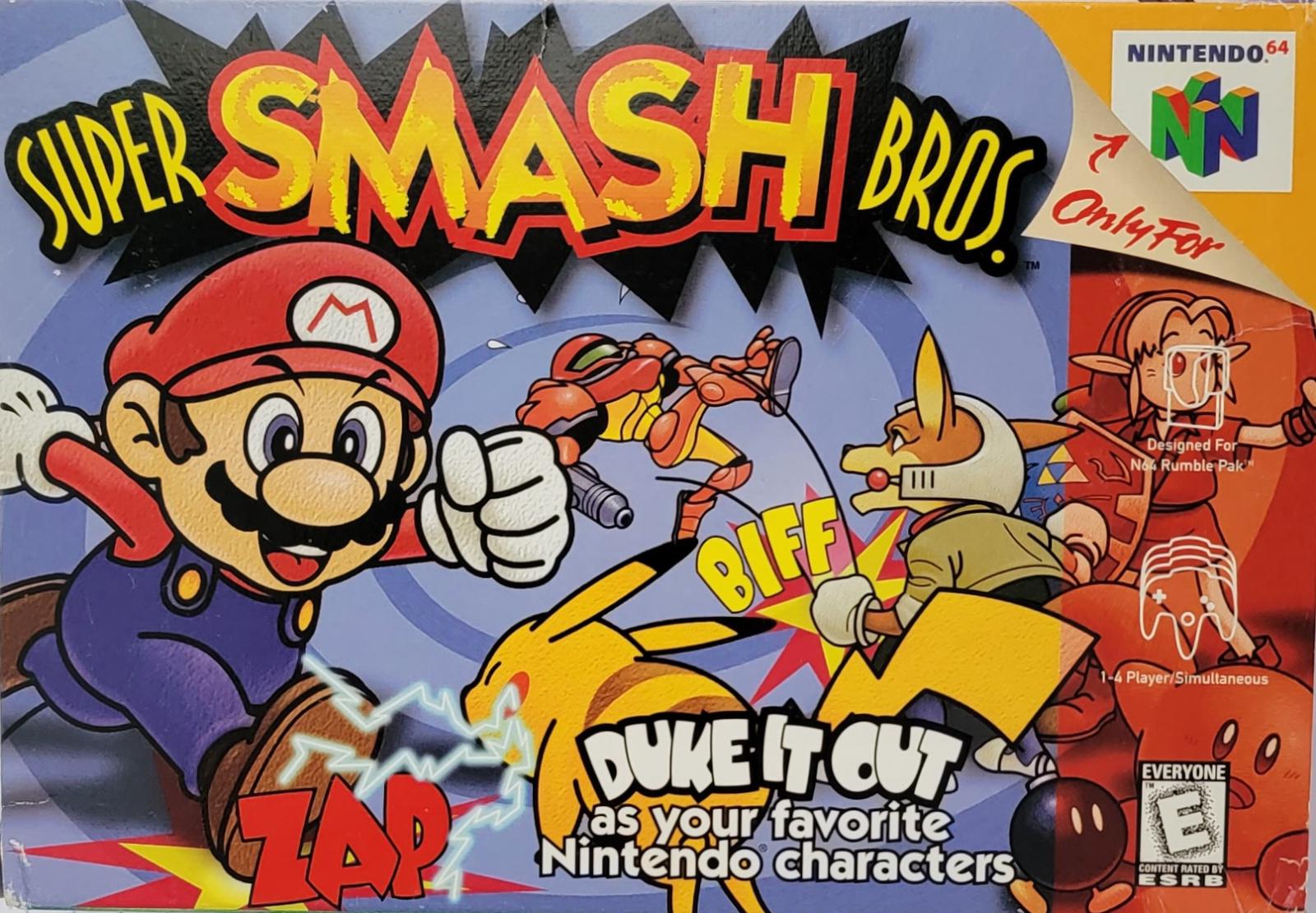Super Smash Bros. - N64 - Used