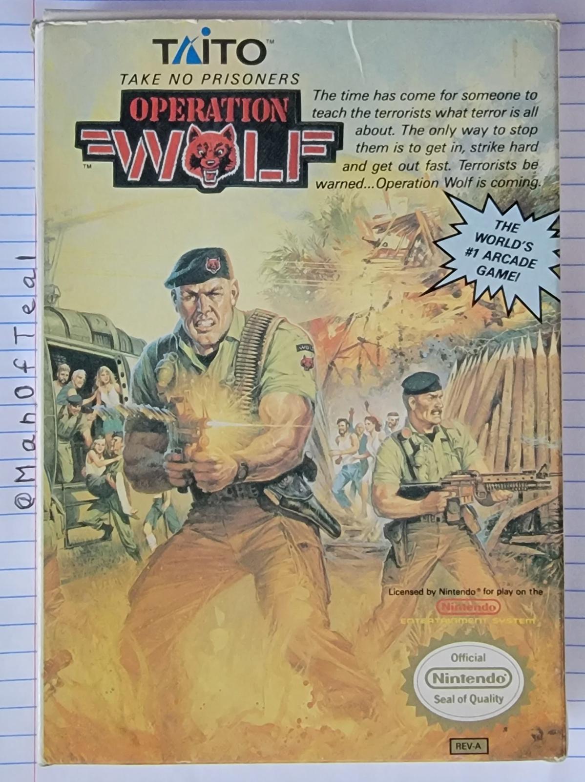Operation Wolf - NES - Used