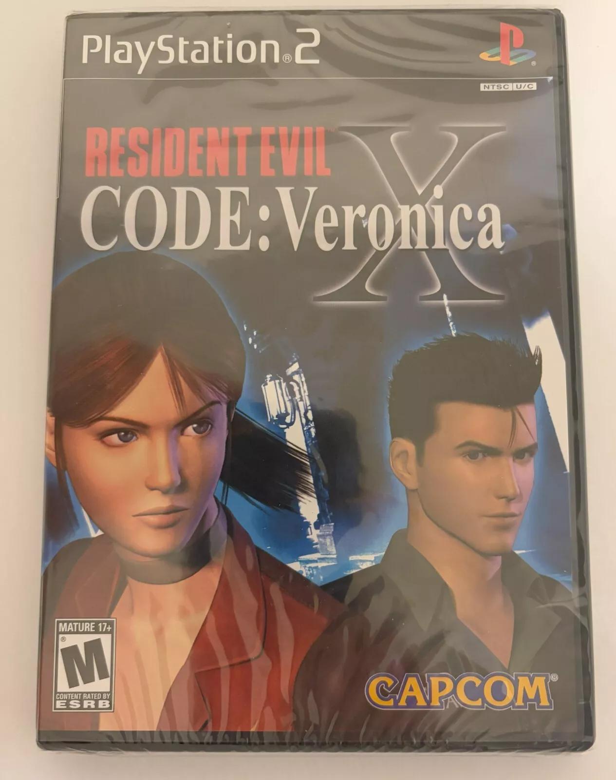 Resident Evil Code Veronica X - PS2 Game - Used