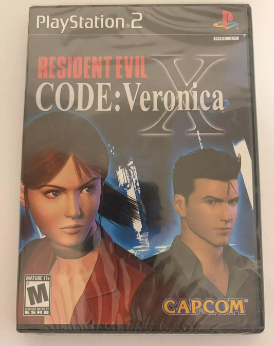 Resident Evil Code Veronica X - PS2 Game - Used