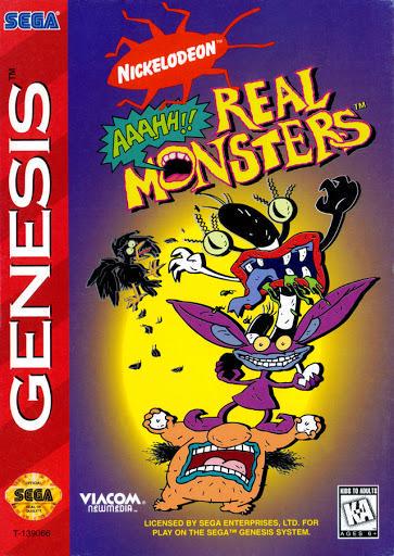AAAHH Real Monsters - Genesis - Used
