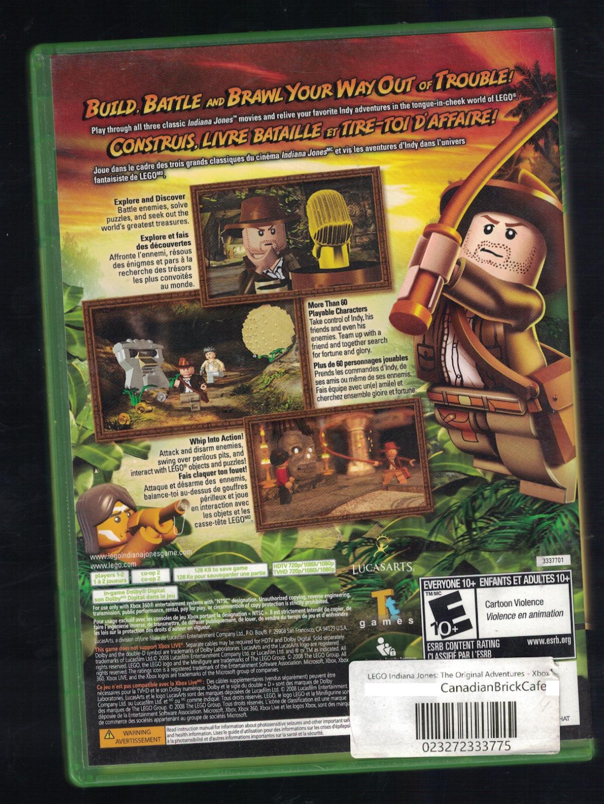 LEGO Indiana Jones The Original Adventures - Xb360 - Used