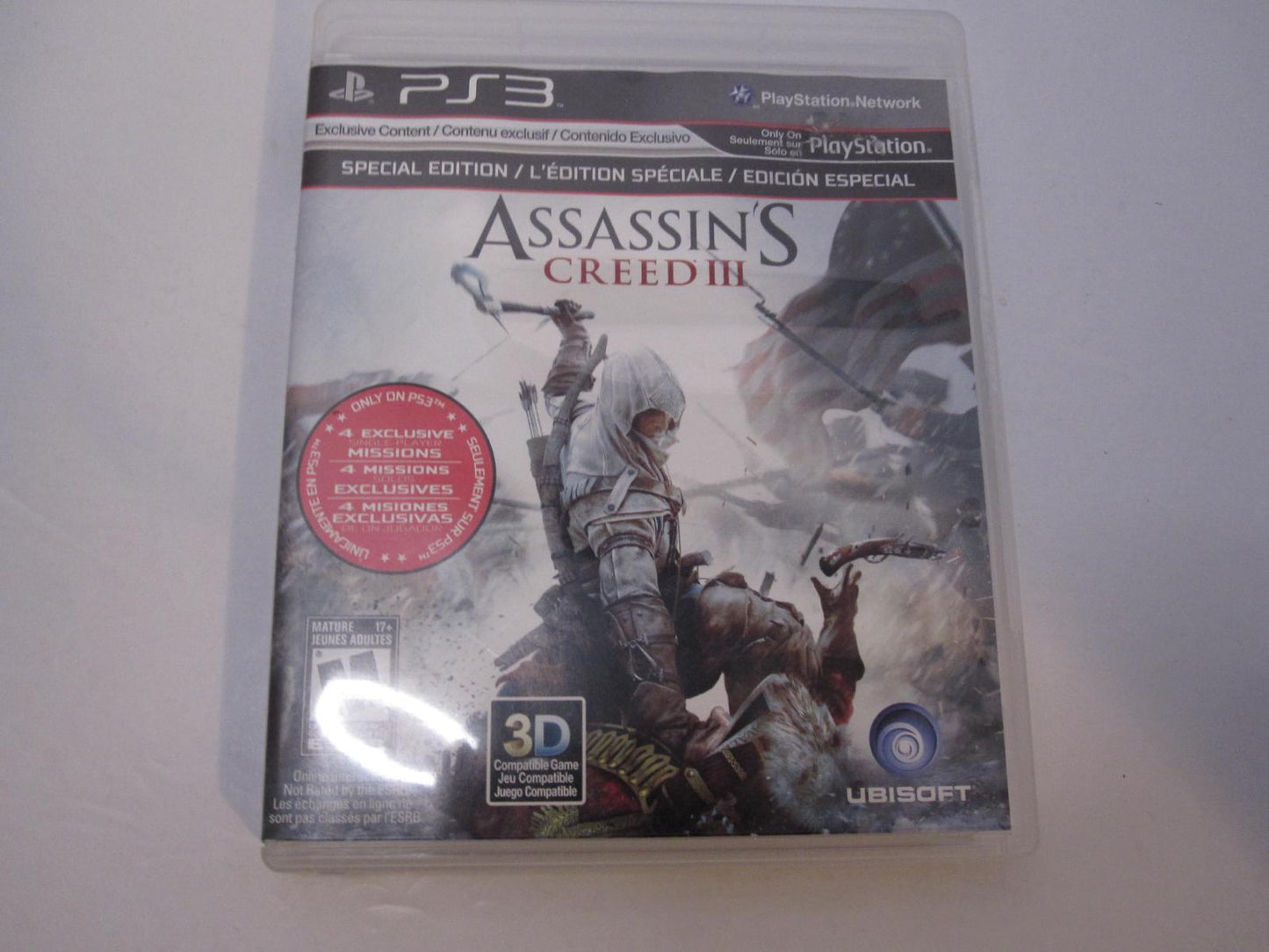 Assassin's Creed III - PS3 Game - Used