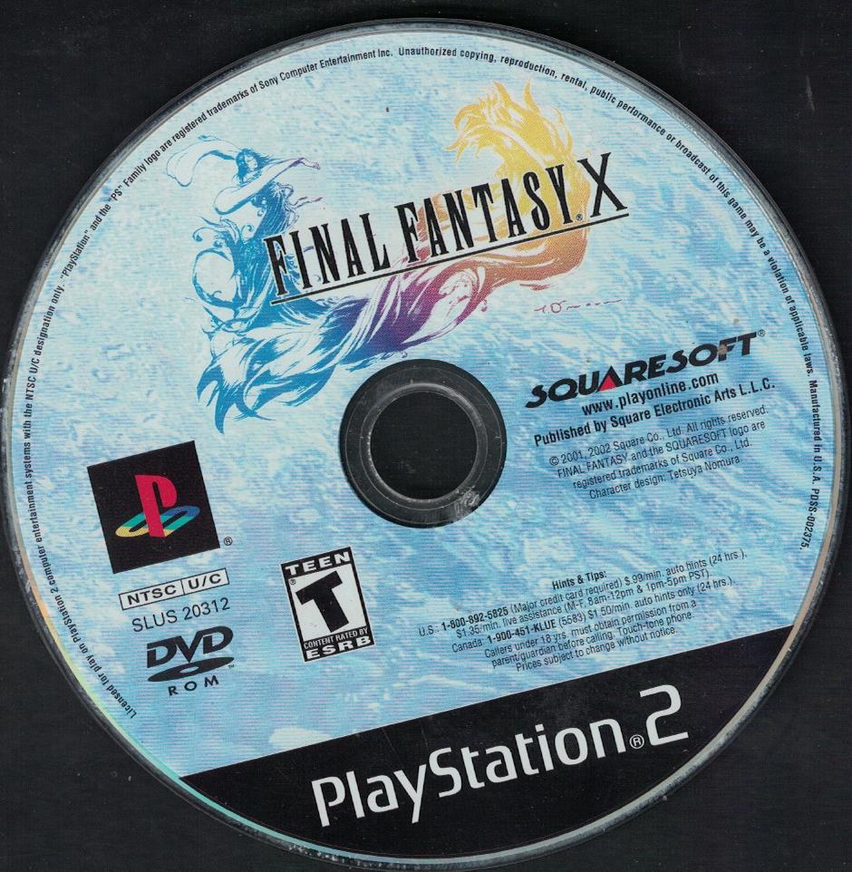 Final Fantasy X - PS2 Game - Used