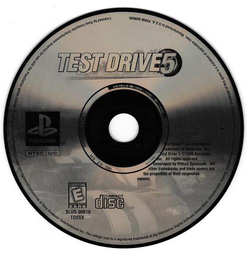 Test Drive 5 - PS1 Game - Used