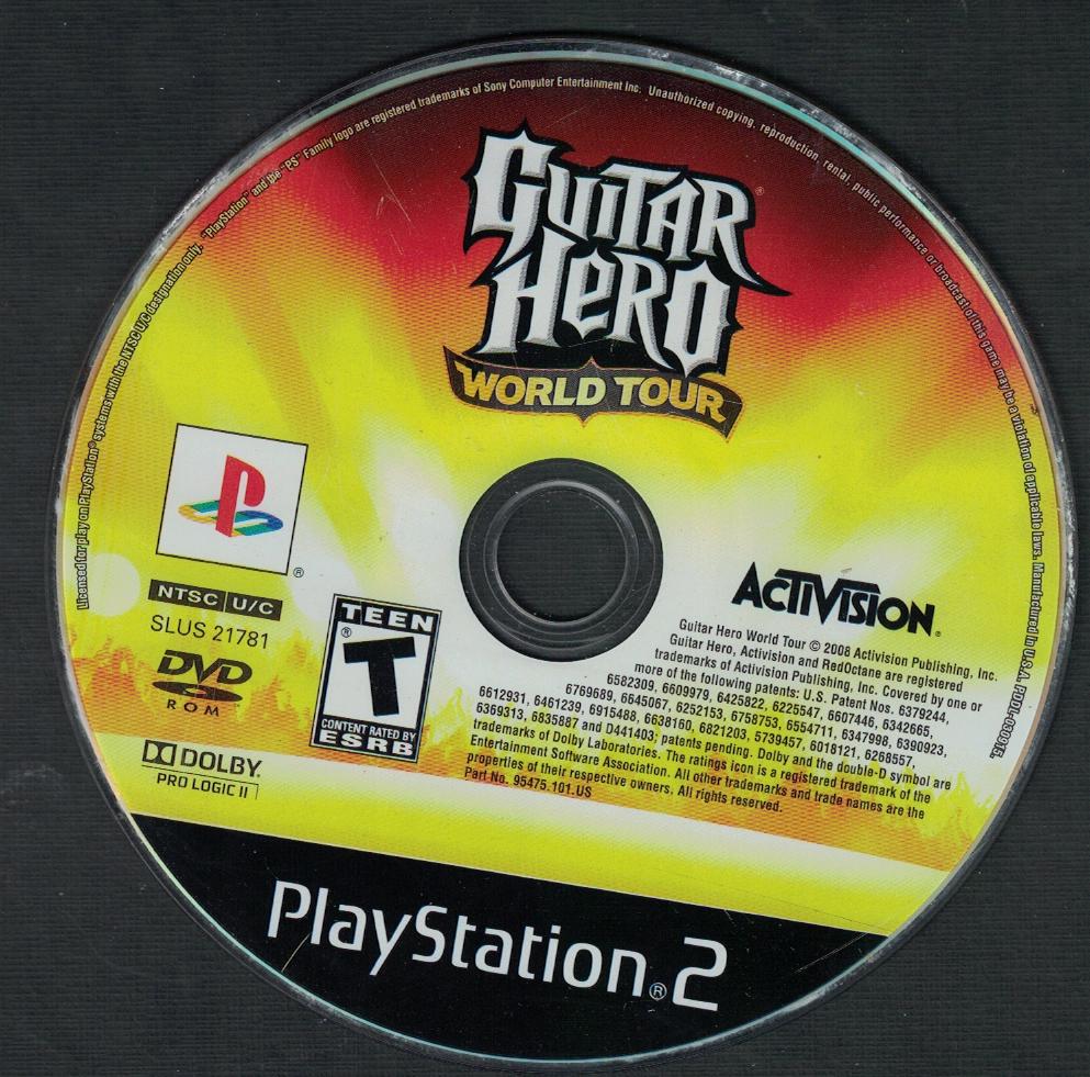 Guitar Hero World Tour - PS2 Game - Used