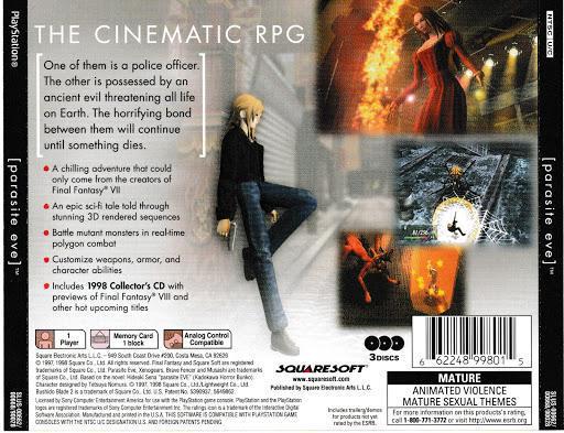 Parasite Eve - PS1 Game - Used