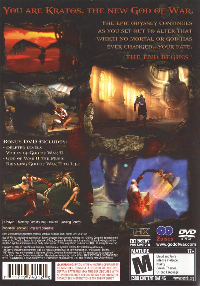 God of War 2 - PS2 Game - Used