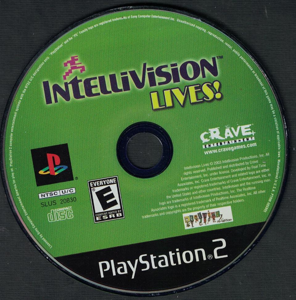Intellivision Lives - PS2 Game - Used
