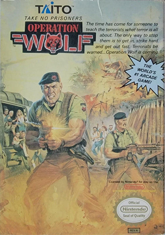 Operation Wolf - NES - Used