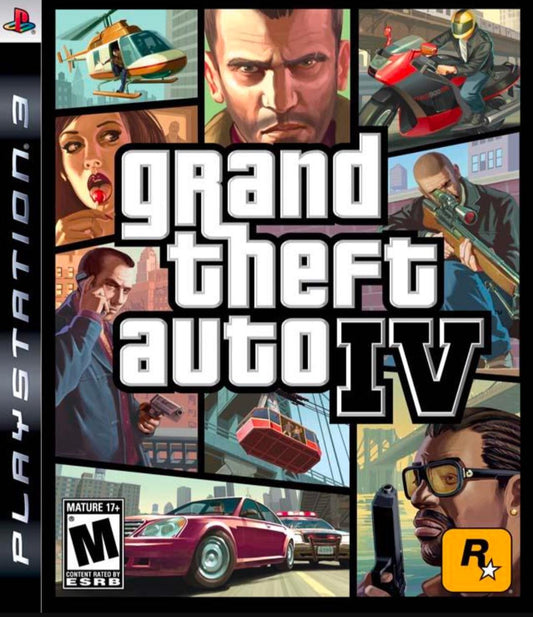 Grand Theft Auto IV - PS3 Game - Used