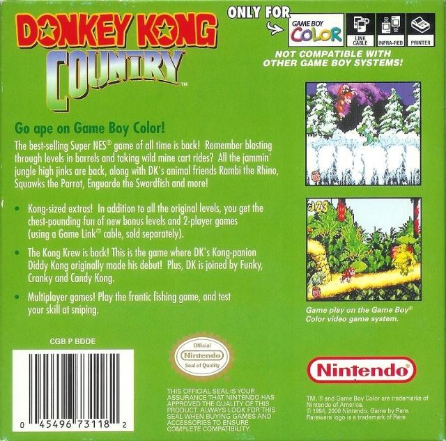 Donkey Kong Country - GBC - Used