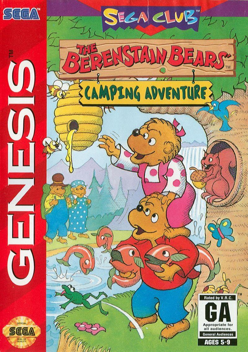 Berenstain Bears Camping Adventure - Genesis - Used