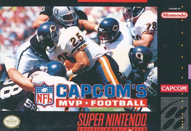Capcom's MVP Football - SNES - Used