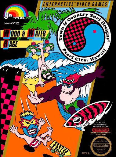 Town & Country Surf Designs: Wood and Water Rage - NES - Used