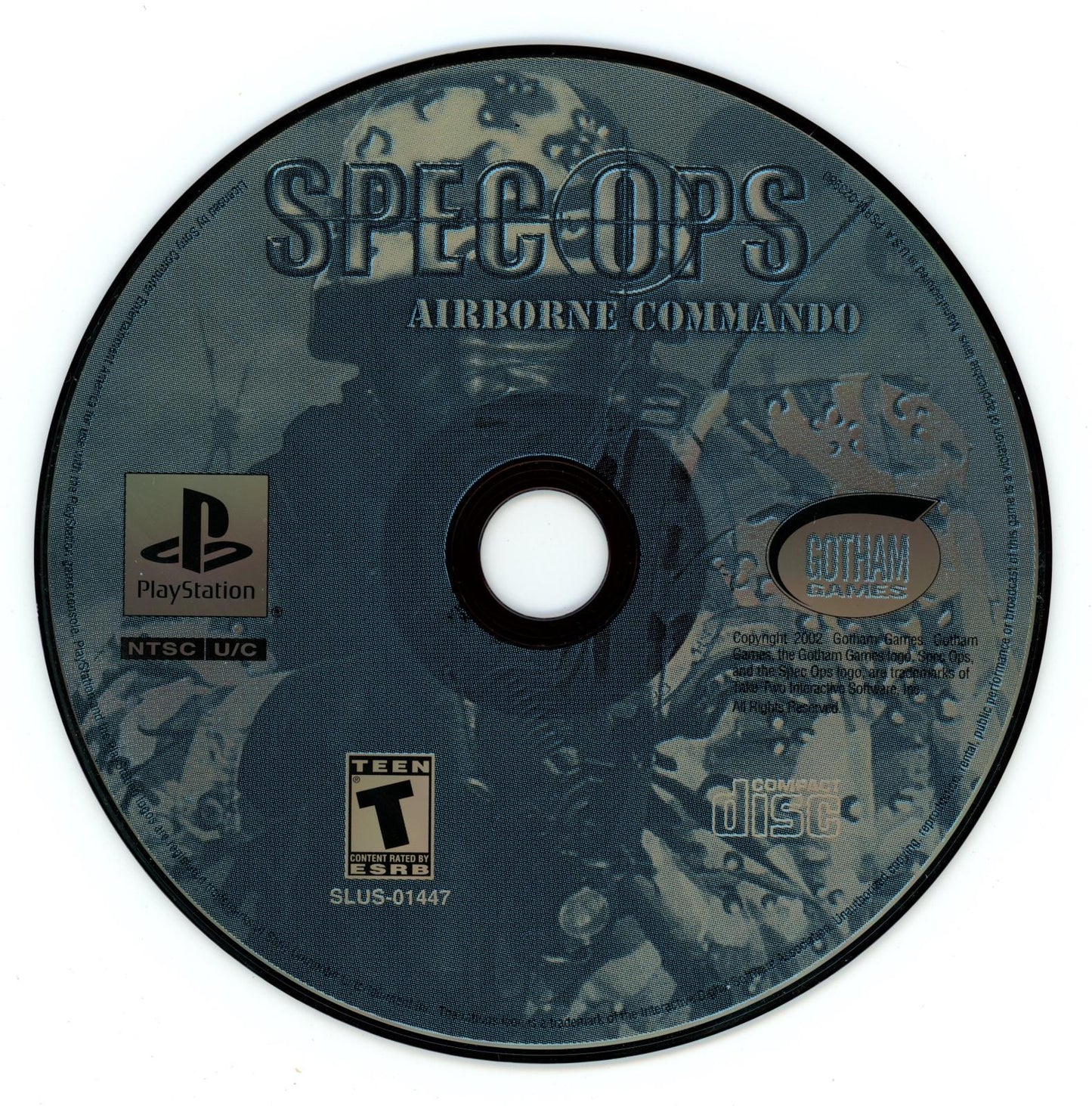 Spec Ops Airborne Commando - PS1 Game - Used
