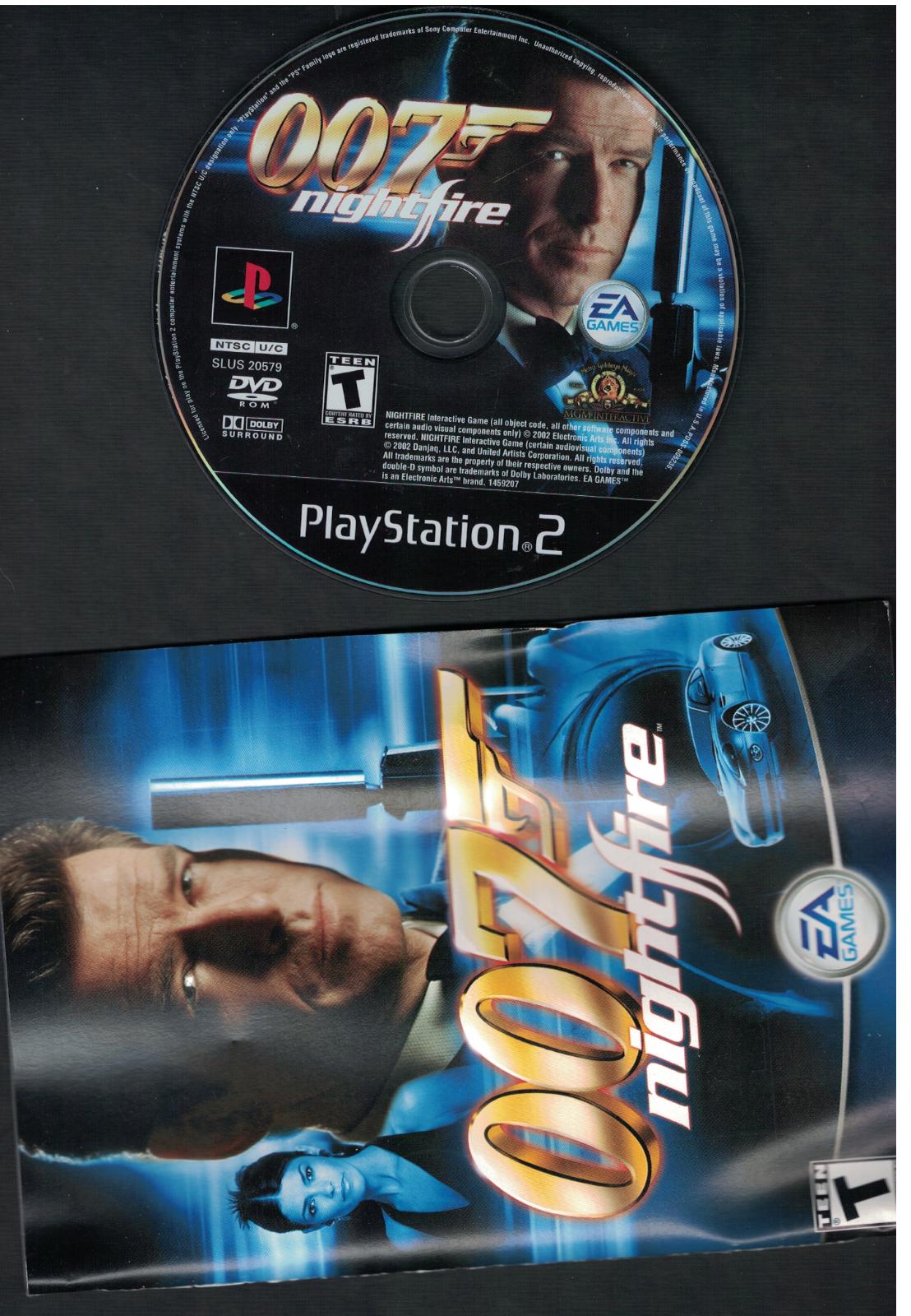 007 Nightfire - PS2 Game - Used