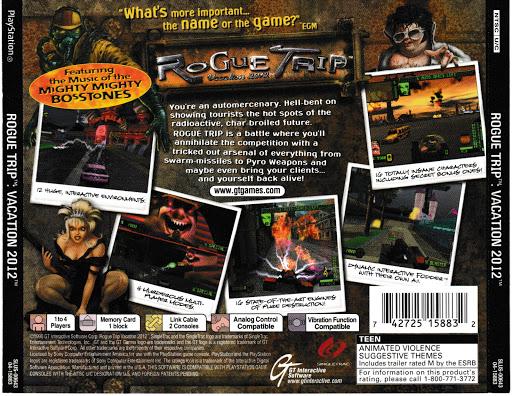 Rogue Trip Vacation 2012 - PS1 Game - Used