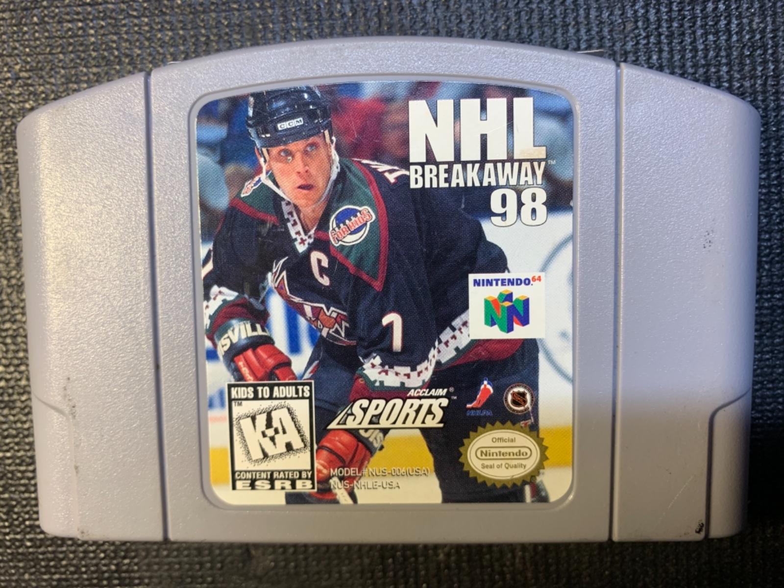 NHL Breakaway '98 - N64 - Used
