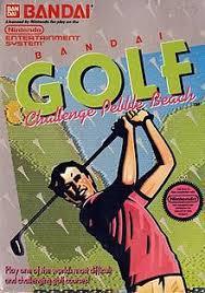 Bandai Golf Challenge Pebble Beach - NES - Used