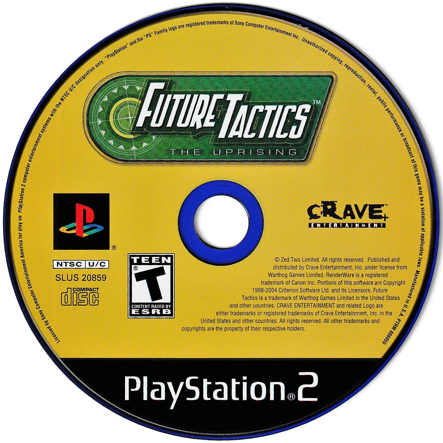 Future Tactics: The Uprising - PS2 Game - Used