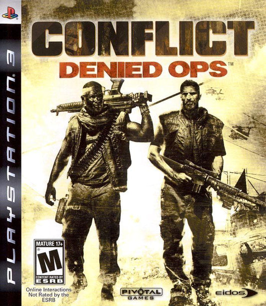 Conflict Denied Ops - PS3 Game - Used