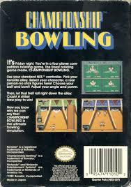 Championship Bowling - NES - Used