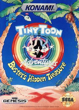 Tiny Toon Adventures Buster's Hidden Treasure - Genesis - Used