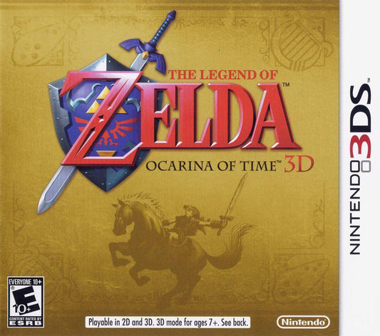 Zelda Ocarina of Time 3D - 3DS - Used