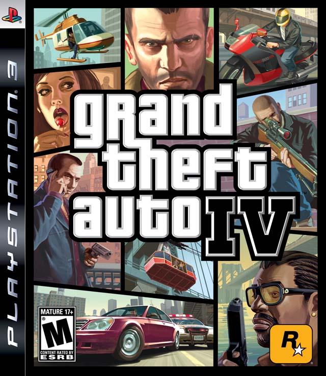 Grand Theft Auto IV - PS3 Game - Used