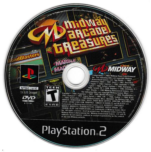 Midway Arcade Treasures - PS2 Game - Used