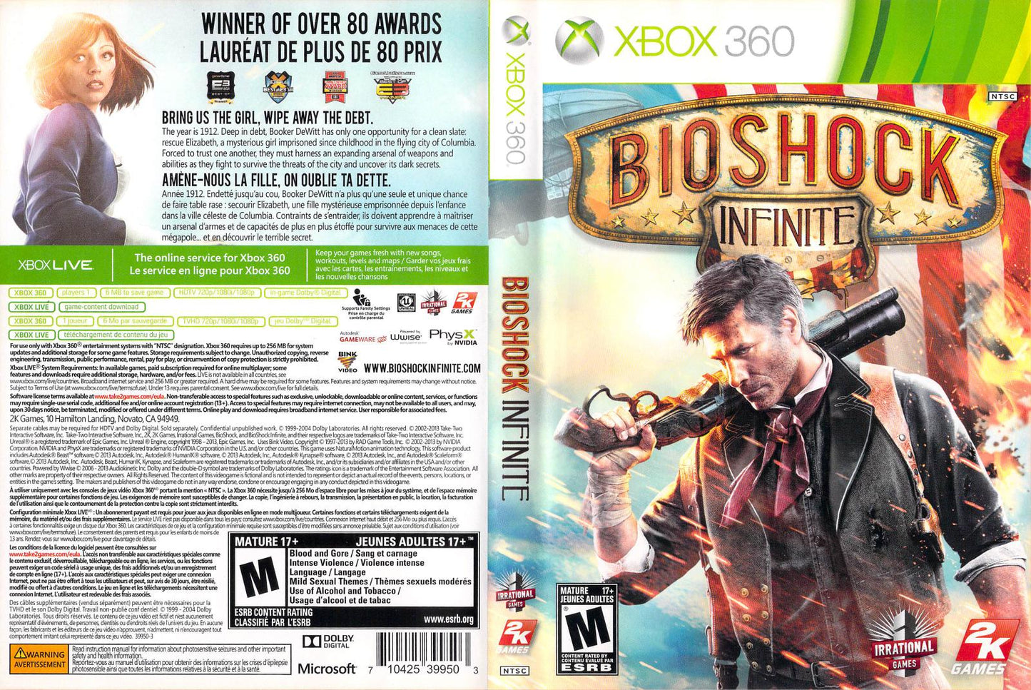 BioShock Infinite - Xb360 - Used