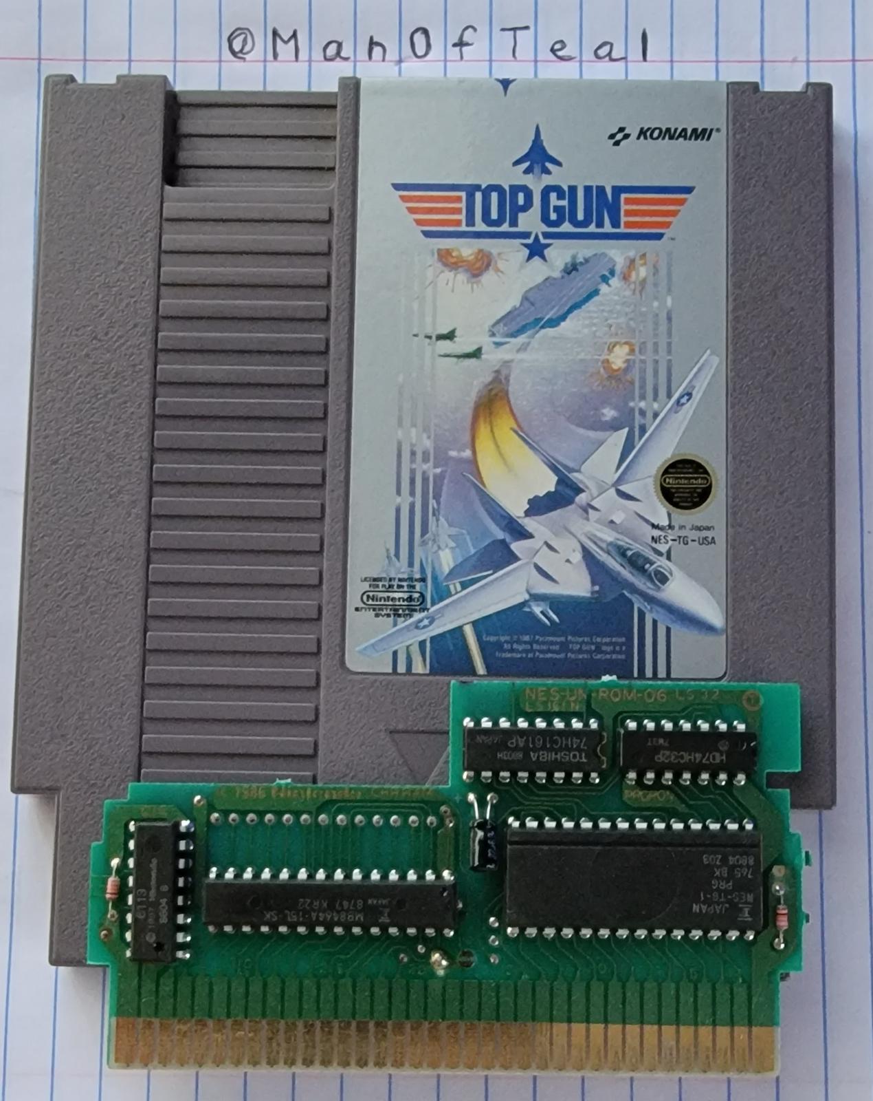 Top Gun - NES - Used