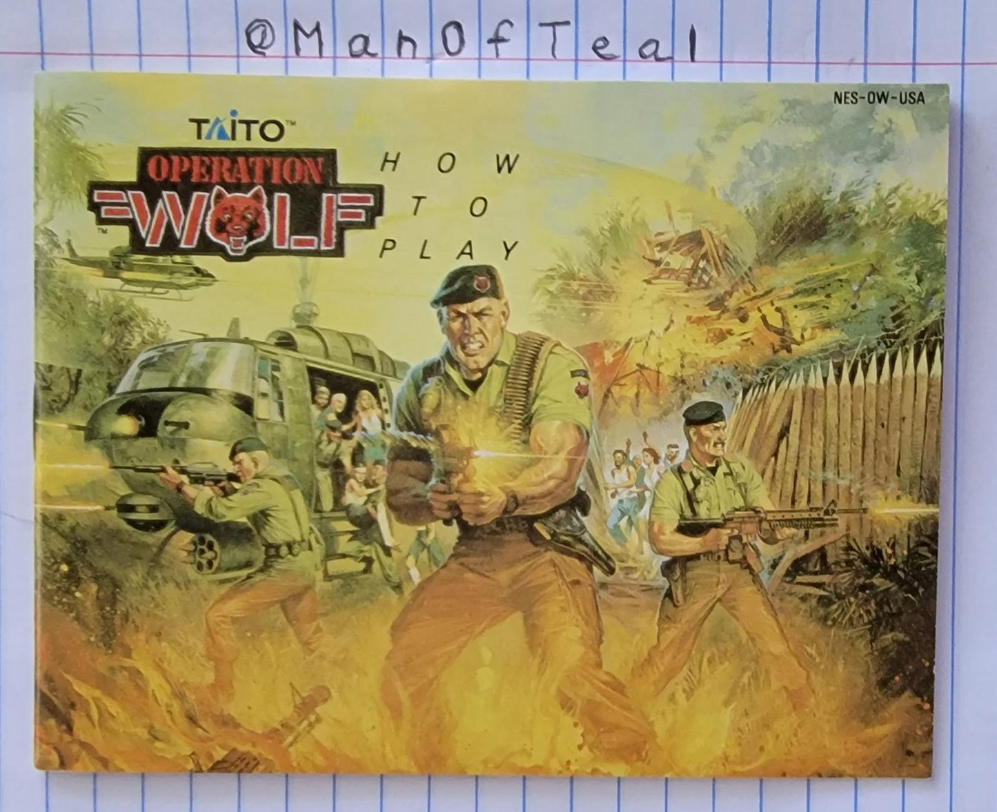 Operation Wolf - NES - Used