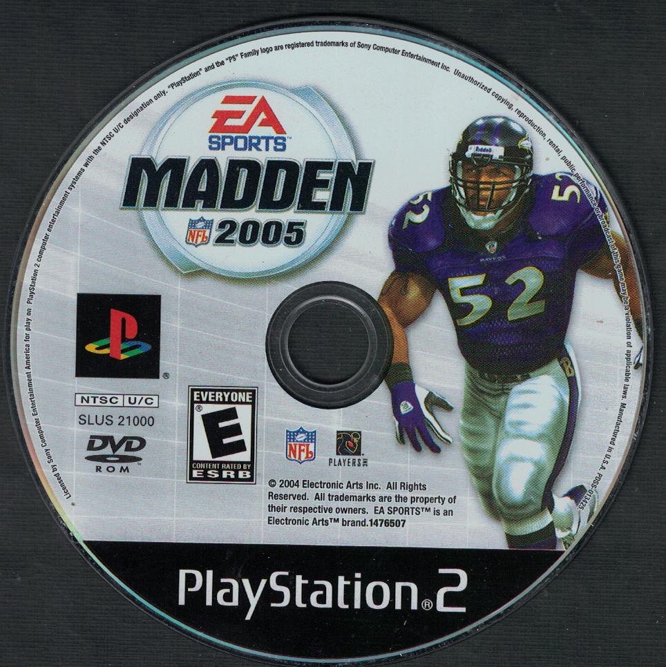Madden 2005 - PS2 Game - Used