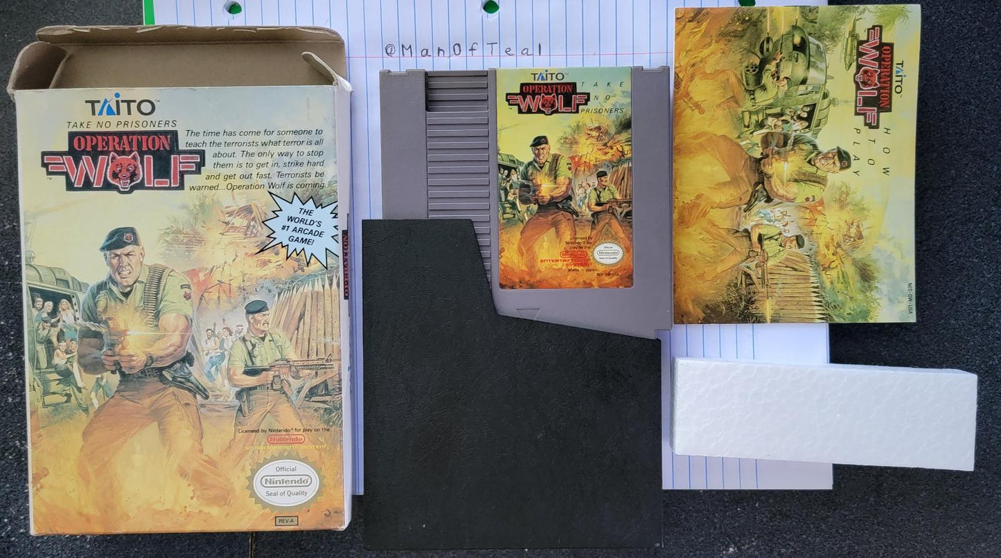 Operation Wolf - NES - Used