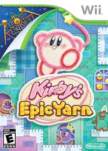 Kirby's Epic Yarn - Wii - Used