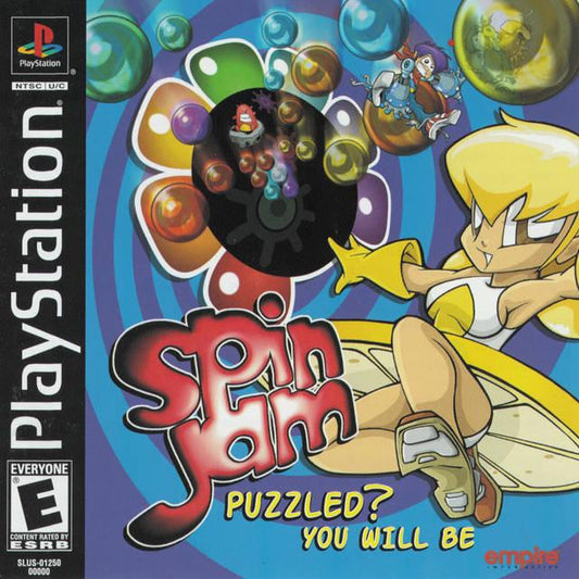 Spin Jam - PS1 Game - Used