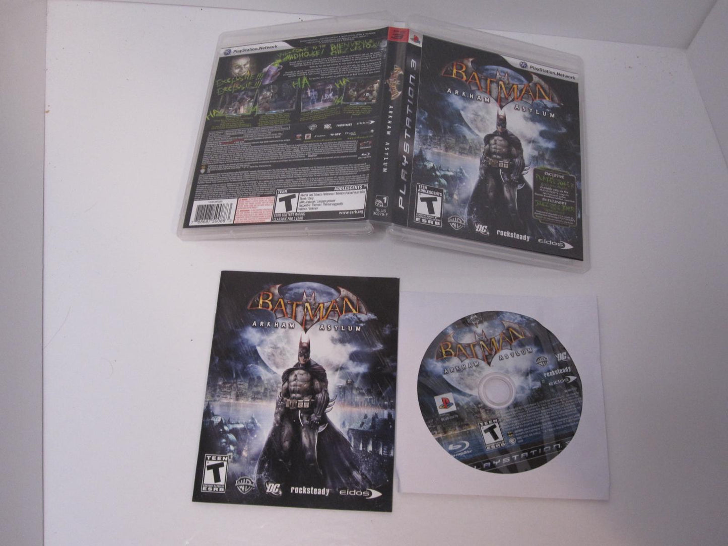 Batman: Arkham Asylum - PS3 Game - Used