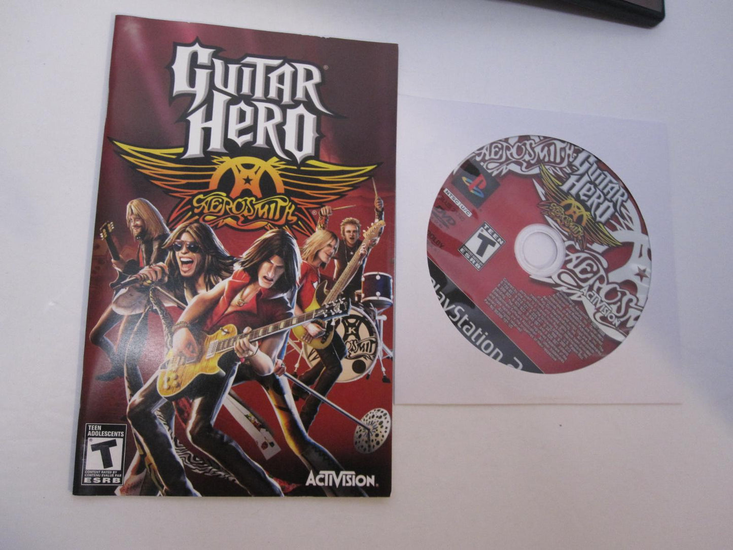 Guitar Hero Aerosmith - PS2 Game - Used