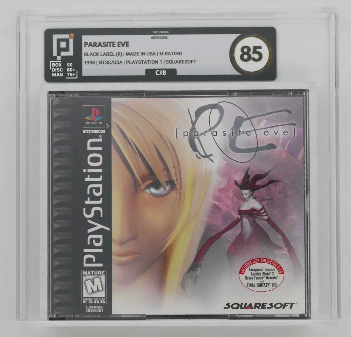 Parasite Eve - PS1 Game - Used