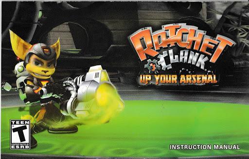 Ratchet & Clank Up Your Arsenal - PS2 Game - Used