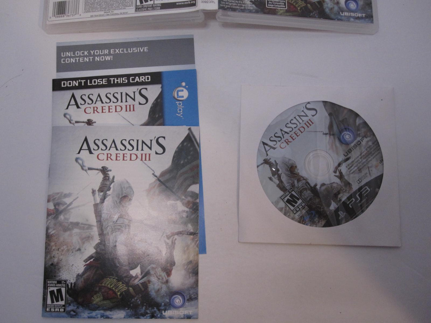 Assassin's Creed III - PS3 Game - Used