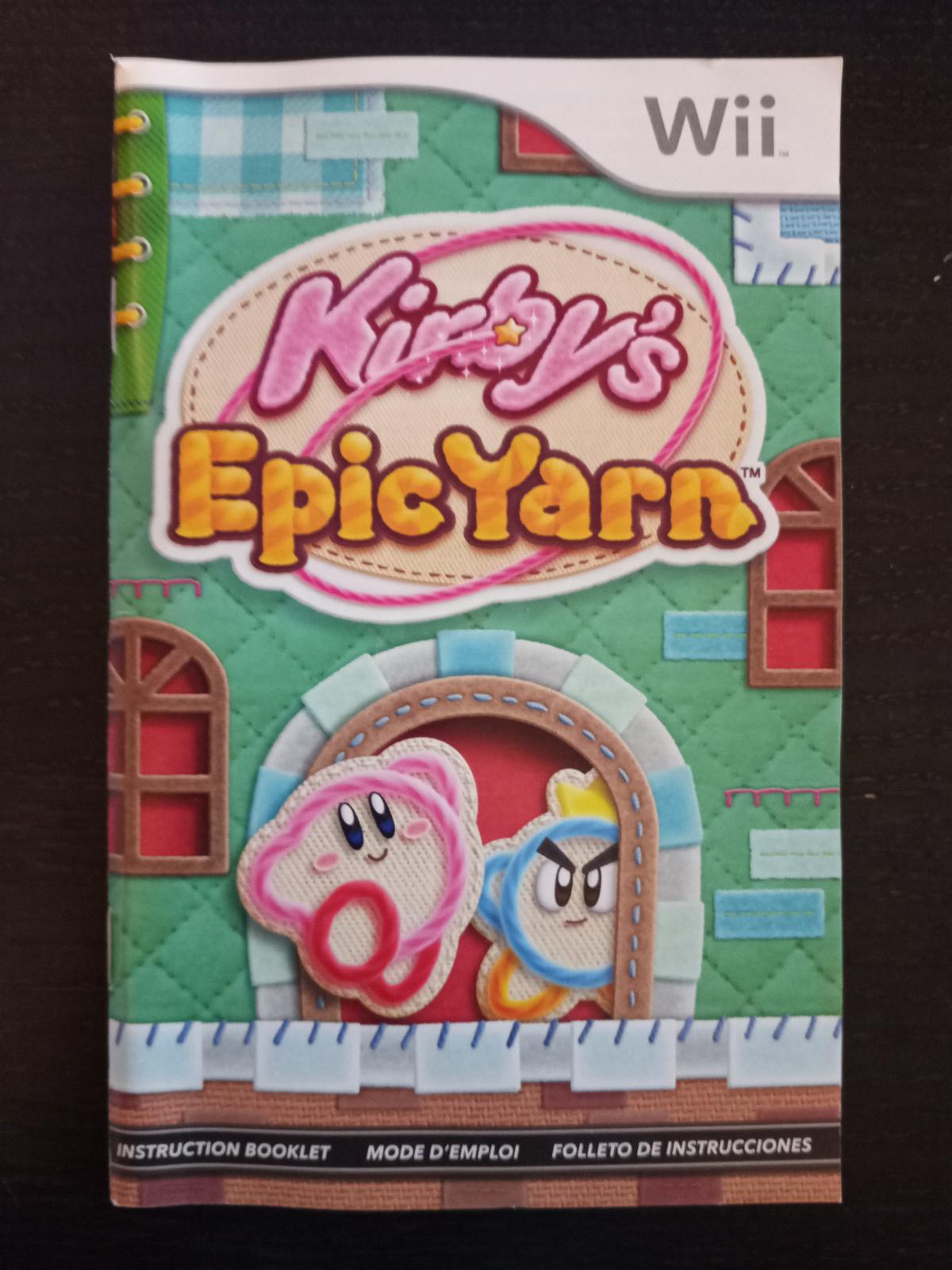 Kirby's Epic Yarn - Wii - Used