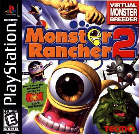 Monster Rancher 2 - PS1 Game - Used