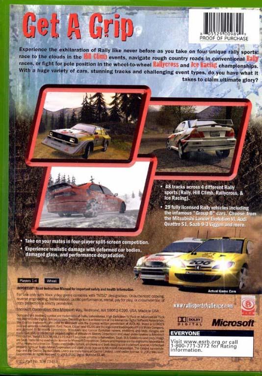 Ralli Sport Challenge - Xbox - Used