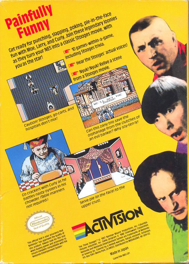 The Three Stooges - NES - Used