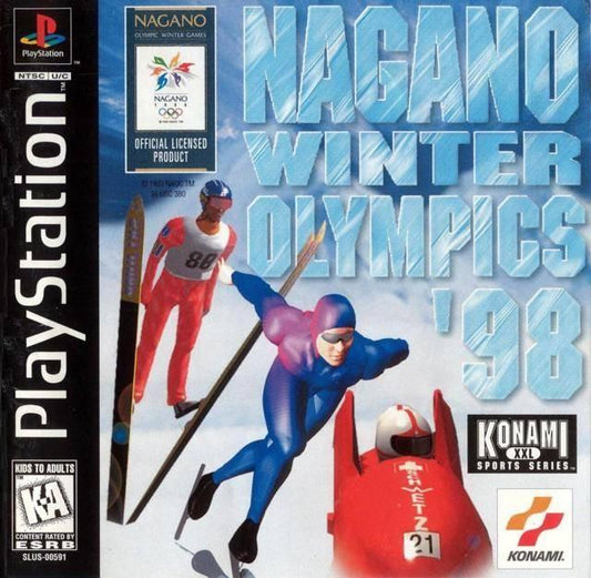 Nagano Winter Olympics '98 - PS1 Game - Used
