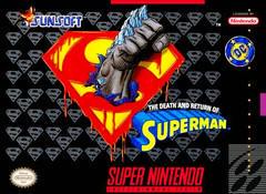 The Death and Return of Superman - SNES - Used