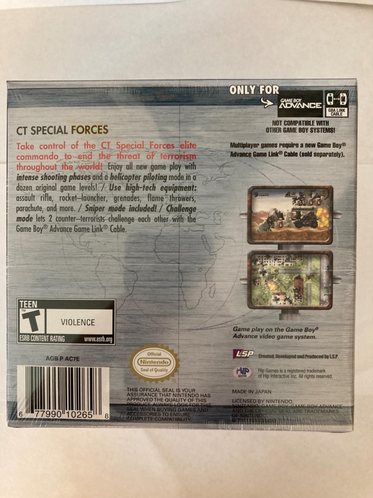 CT Special Forces - GBA - Used